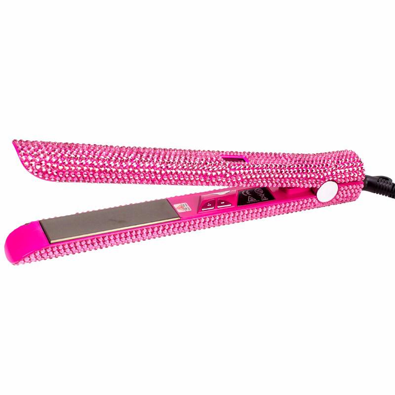 HOT PINK GLAM TITANIUM STRAIGHTNER